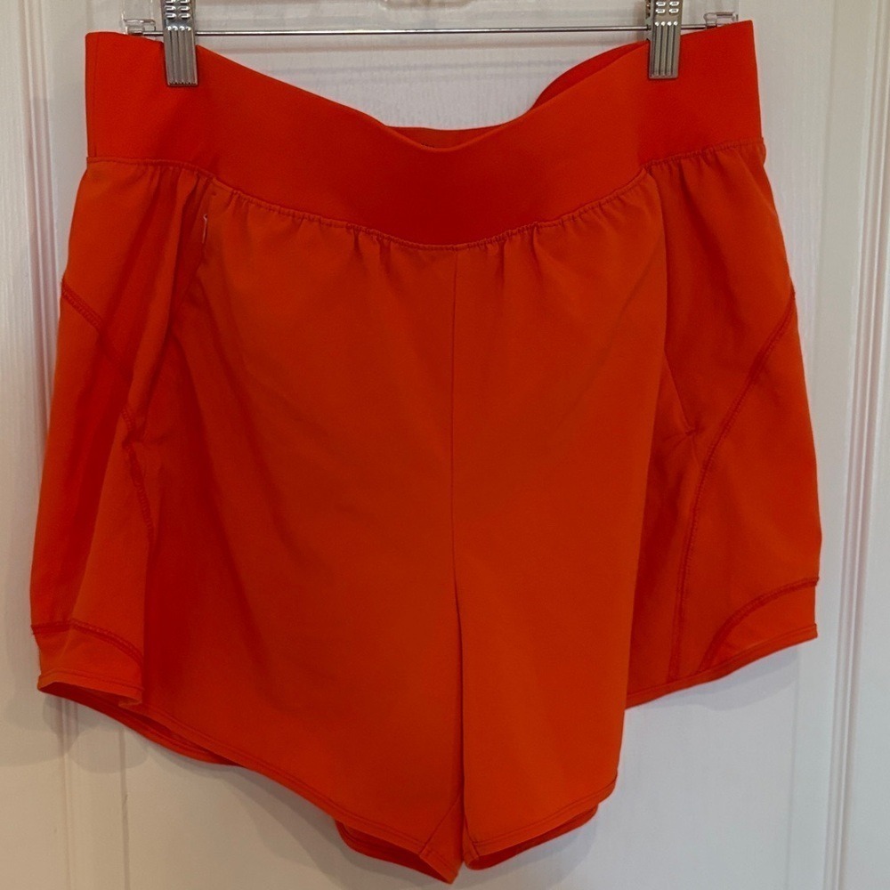 Tek Gear Women's Bright Orange‎ Athletic Shorts